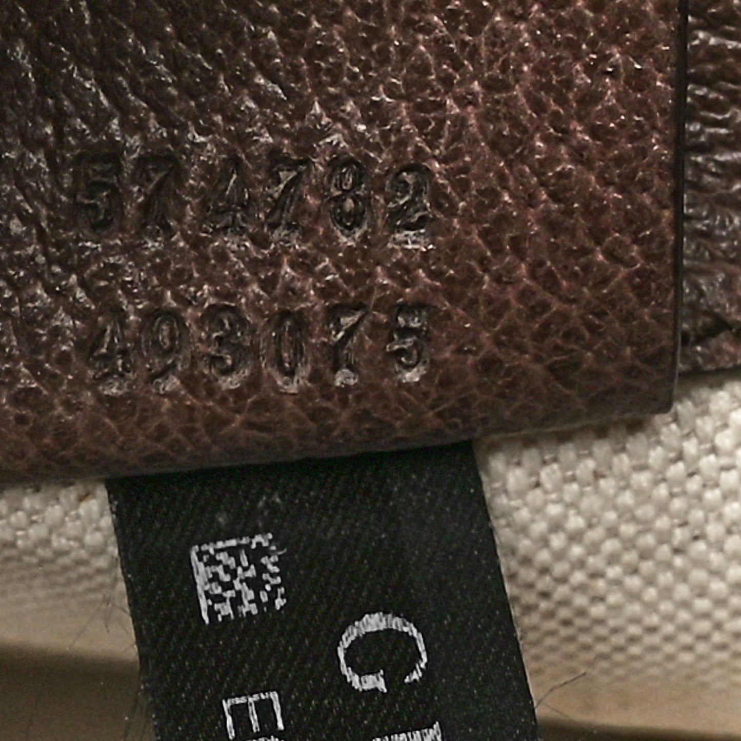 Mini Vintage GG Supreme Monogram Slip Handle Tote Beige New Acero