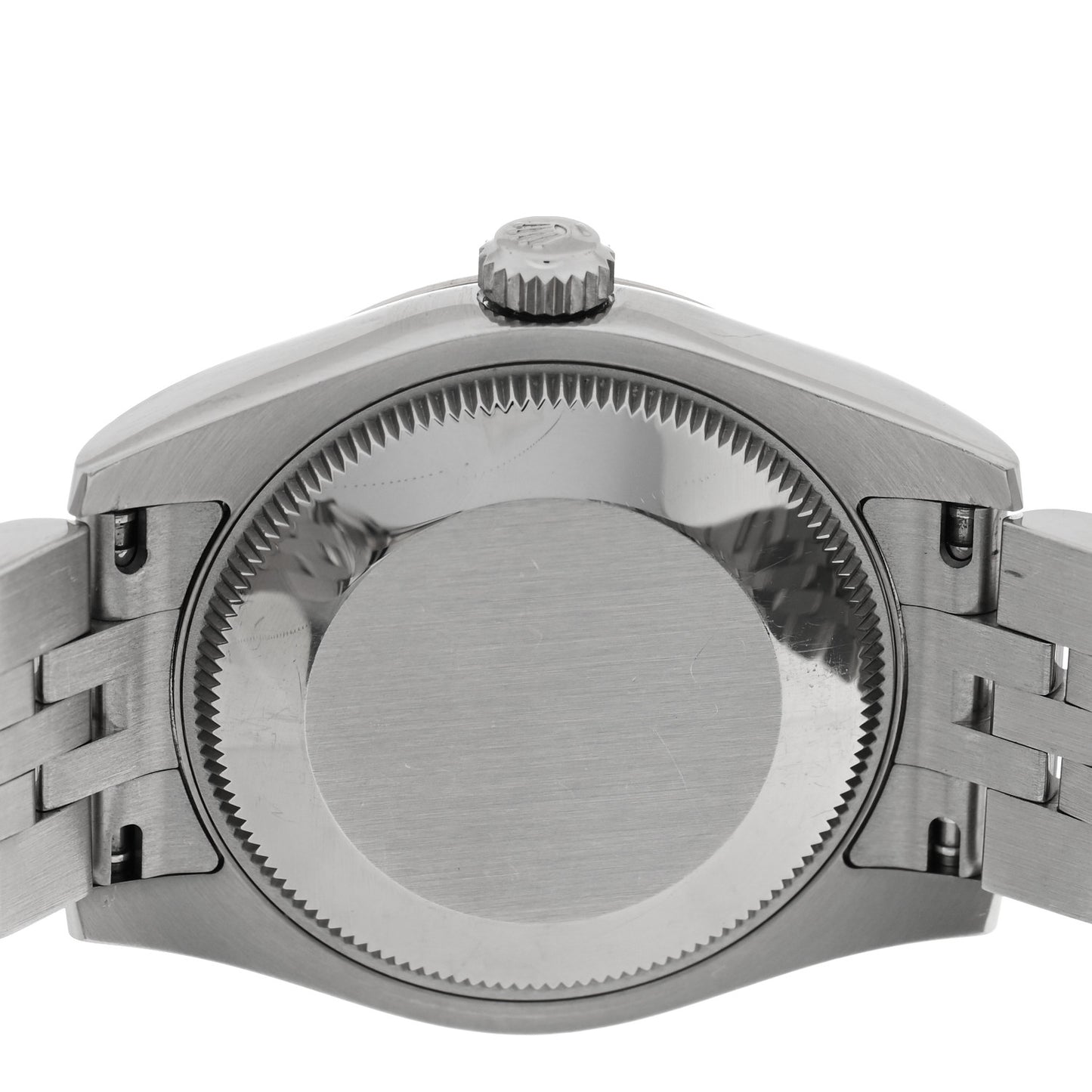 Stainless Steel 18K White Gold 31mm Oyster Perpetual Datejust Watch Black 178274
