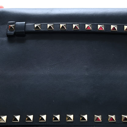Valentino Garavani Nappa Rockstud Wristlet Clutch Black 12 of 14