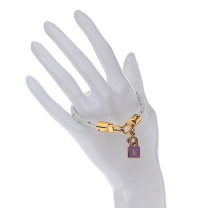 Louis Vuitton Monogram Multicolor Luck It Bracelet 19 White 2 of 4