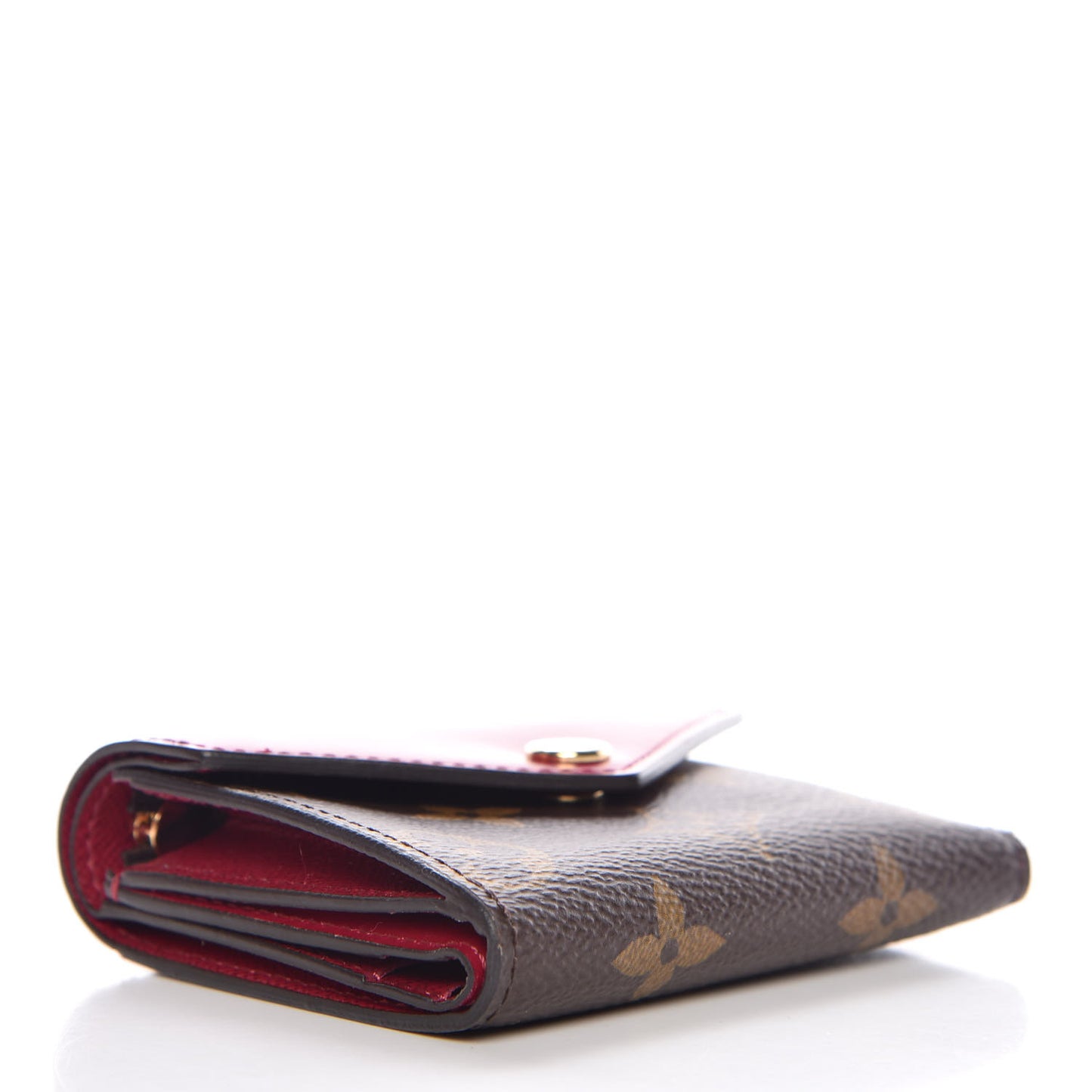 Monogram Zoe Wallet Fuchsia