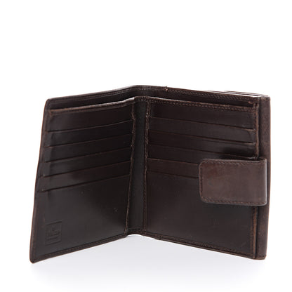 Fendi Zucca Calfskin Compact Wallet Tobacco 4 of 11