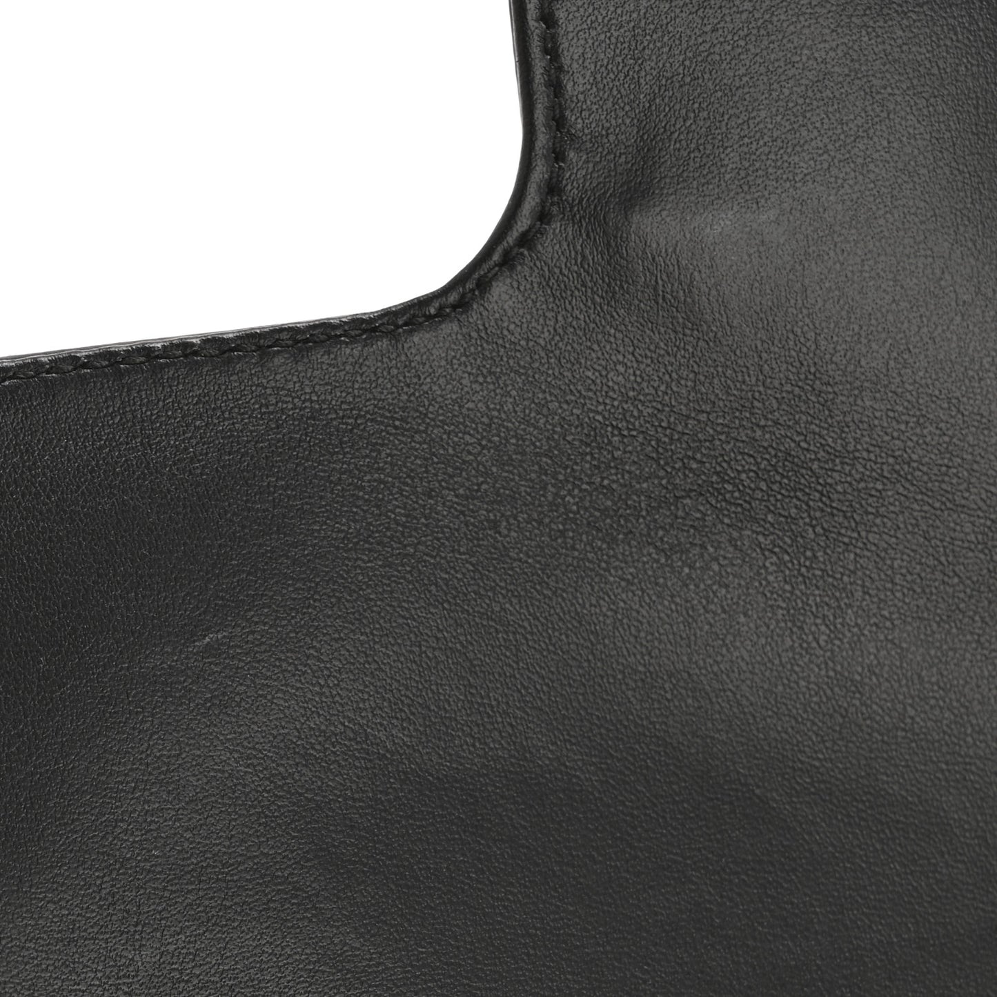 Saffiano Flap Shoulder Bag Black
