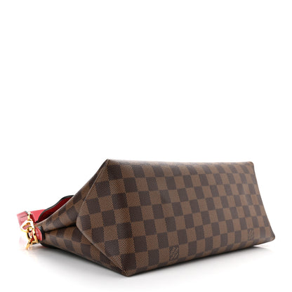 Louis Vuitton Damier Ebene Beaubourg MM Scarlet 4 of 10