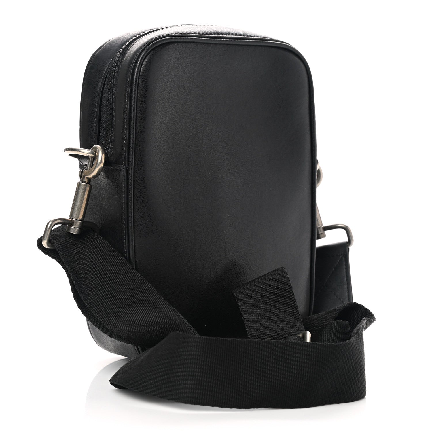 Givenchy Calfskin MC3 Crossbody Bag Black White 3 of 10