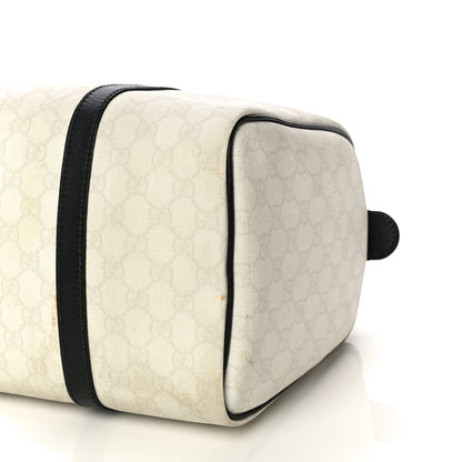 Gucci GG Plus Monogram Medium Joy Boston White Black 12 of 22