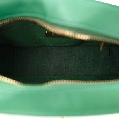 Chanel Goatskin Quilted Chanel 19 Camera Case Green 5 of 10