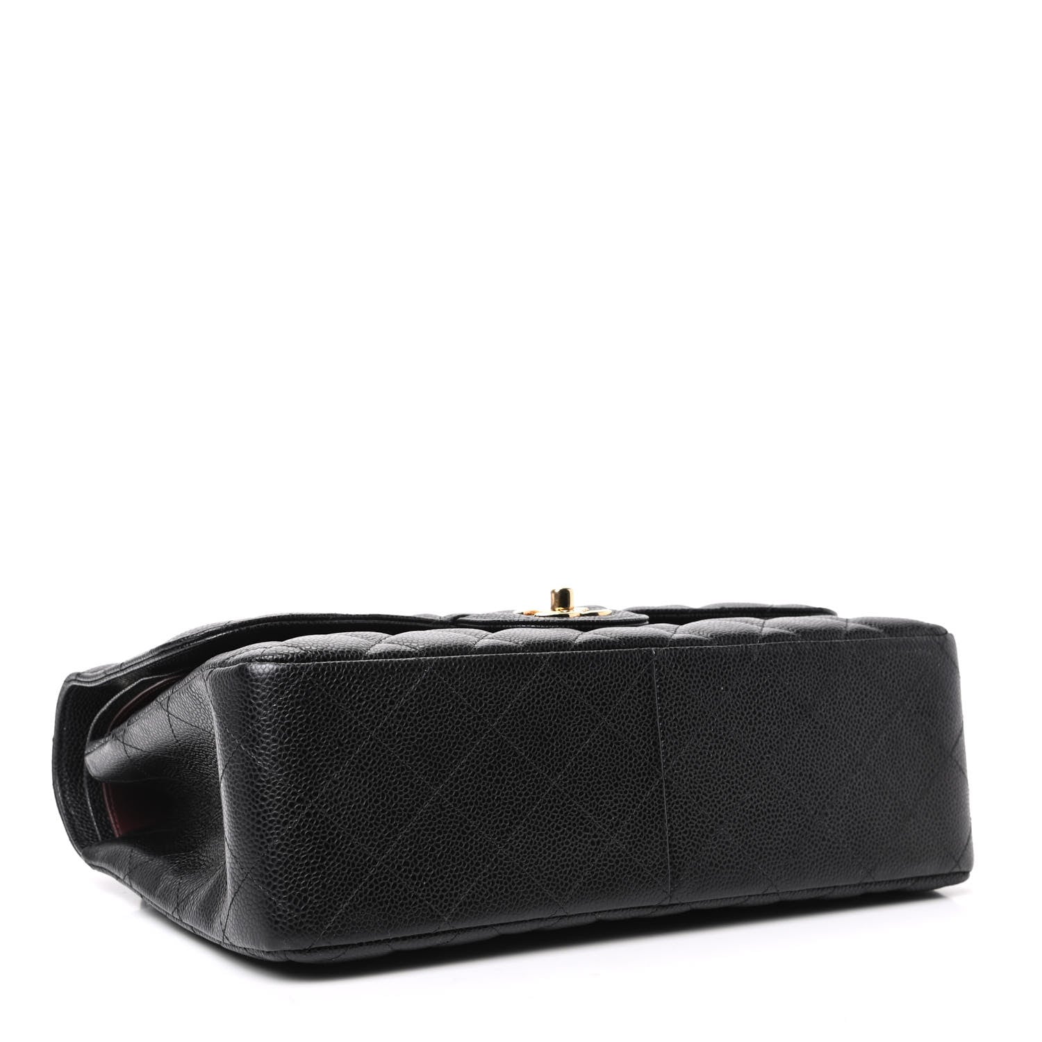 Chanel Caviar Quilted Jumbo Double Flap Black 4 of 9