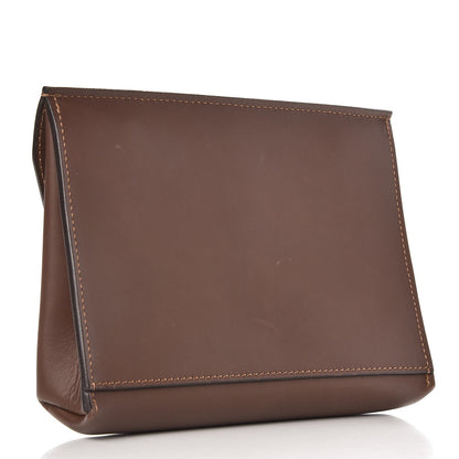 Celine Natural Calfskin Companion Pouch Acajou 3 of 7