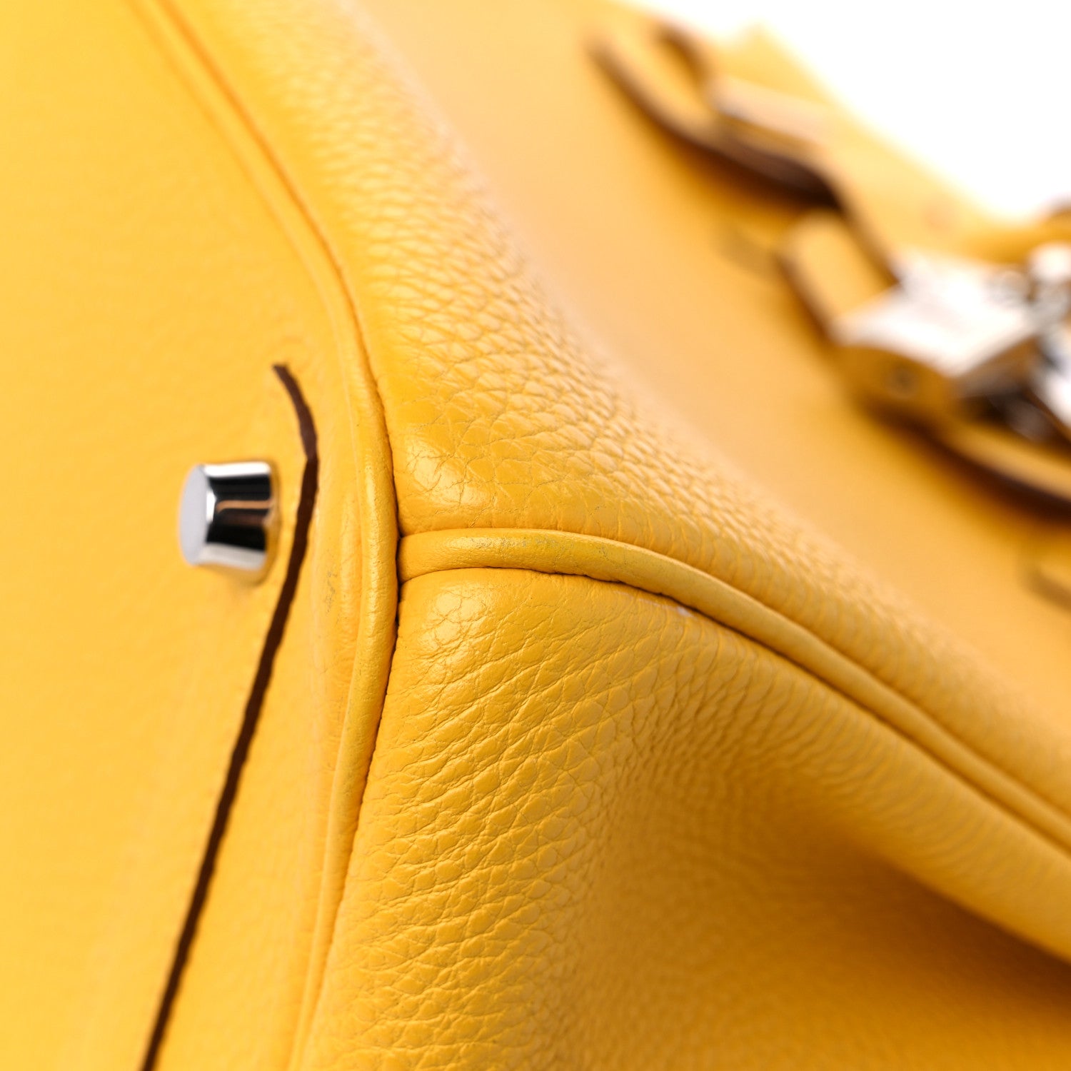 Hermes Togo Birkin 30 Soleil 9 of 14