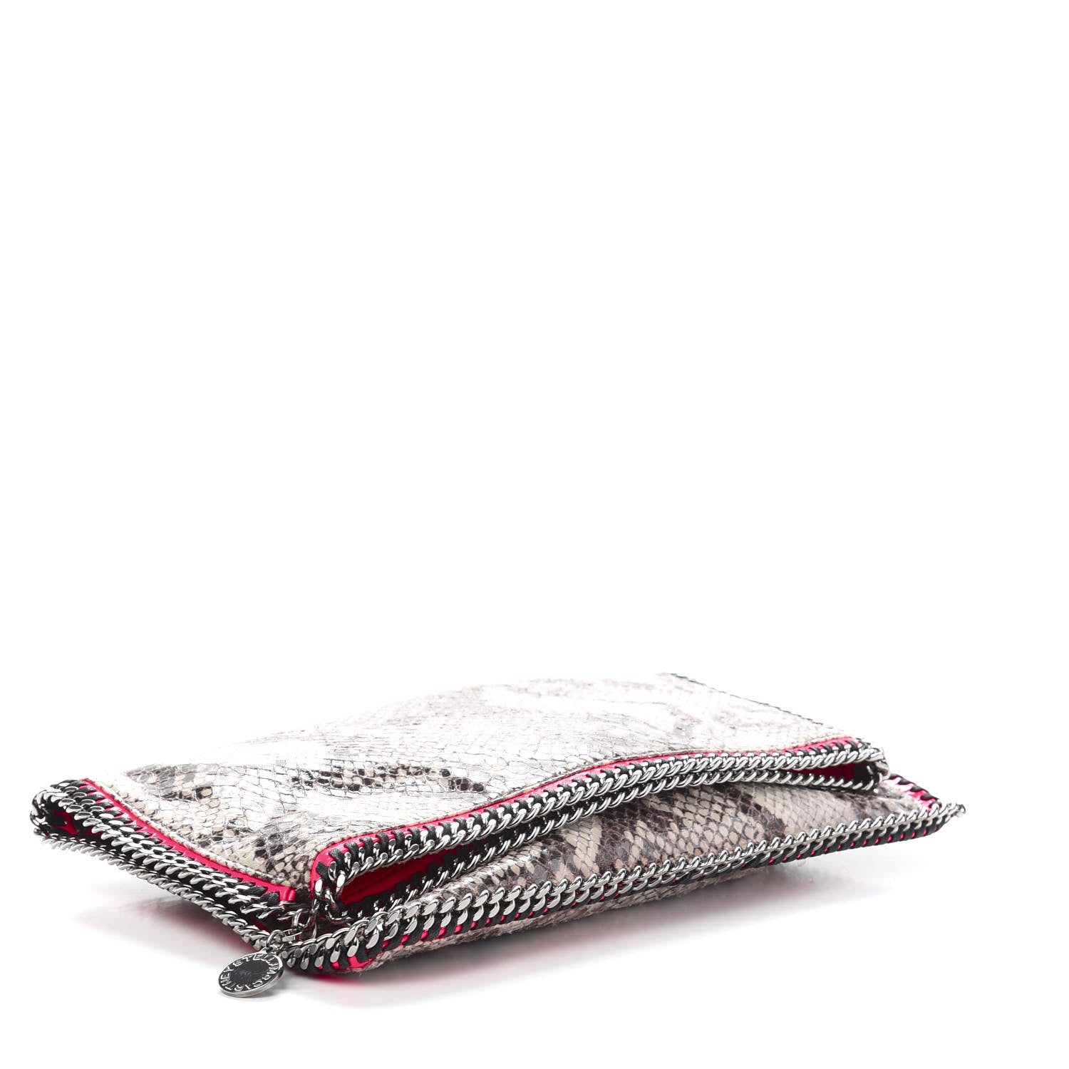 Stella McCartney Eco Python Falabella Clutch Chalk Pink 4 of 11