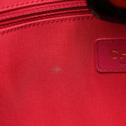 Chanel Shiny Aged Calfskin Shopping Bag Black 11 of 13