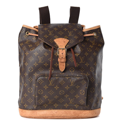 Louis Vuitton Monogram Montsouris GM Backpack 1 of 14