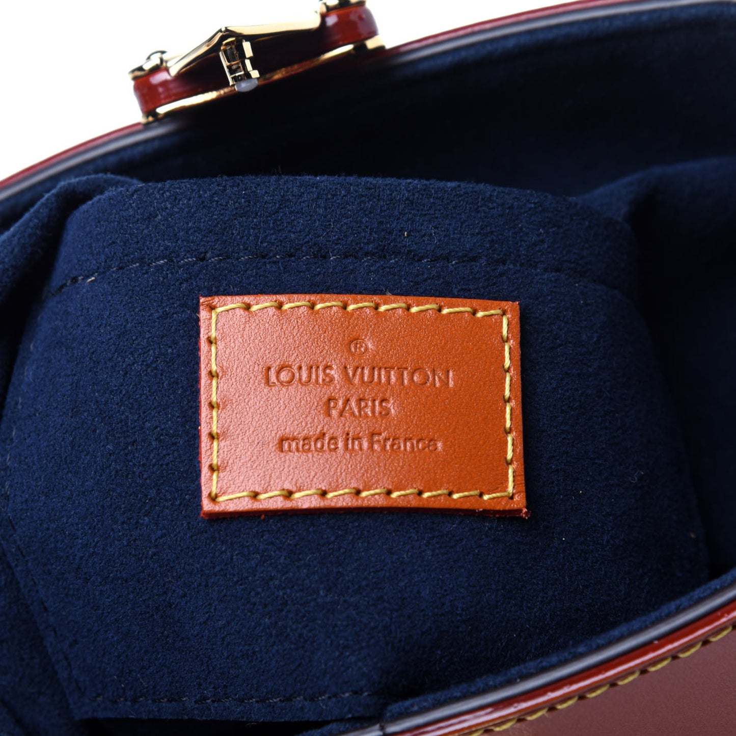 Calfskin Duffle Bag Navy