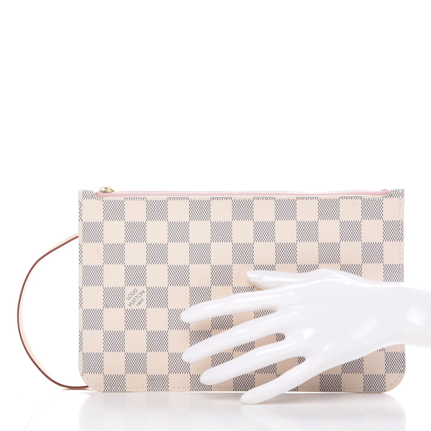 Damier Azur Neverfull MM GM Pochette Rose Ballerine