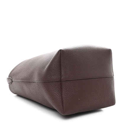 The Row Grained Calfskin Medium N/S Park Tote Acajou 4 of 9