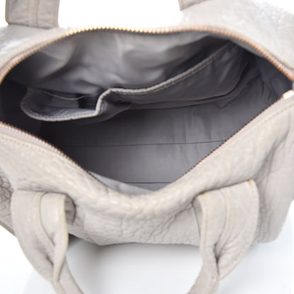 Alexander Wang Pebbled Lambskin Rocco Lilac Rose Gold Hardware 6 of 16