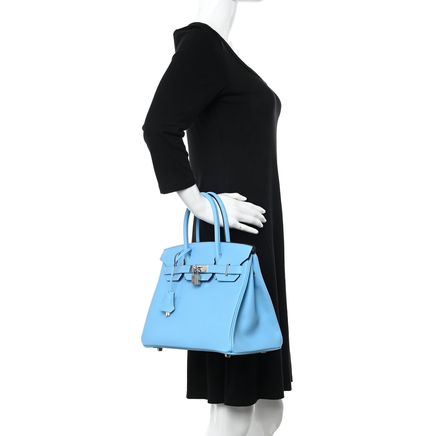 Hermes Epsom Birkin 30 Celeste 2 of 11