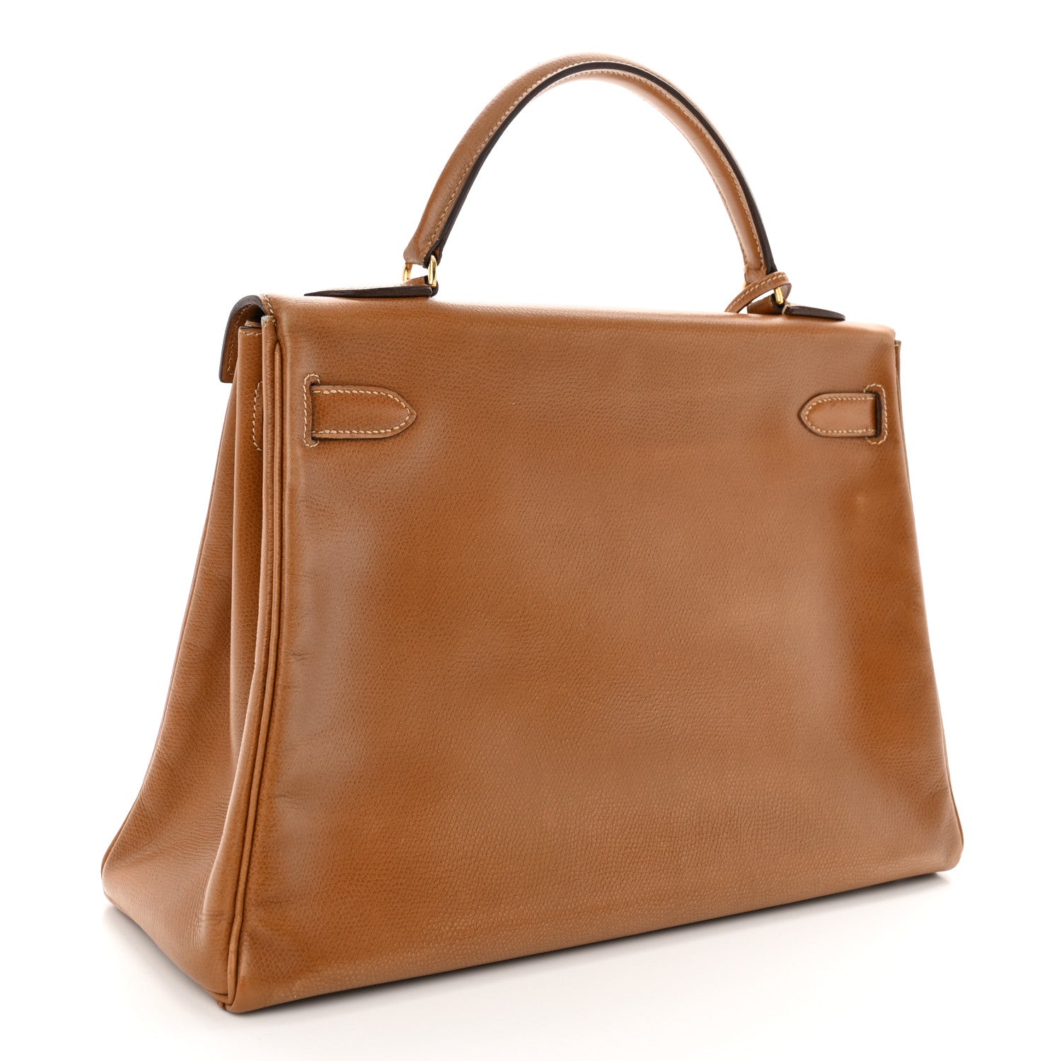 Hermes Courchevel Kelly Retourne 32 Gold 3 of 22