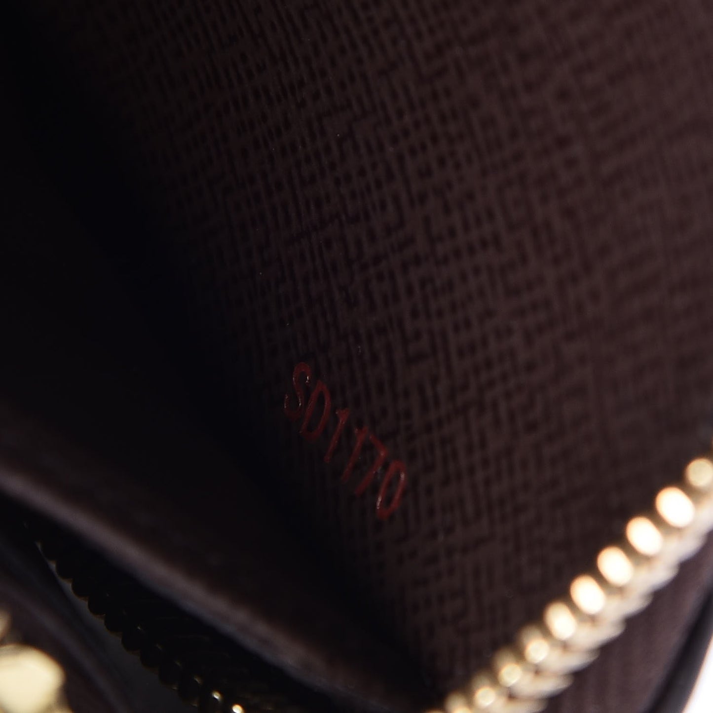 Damier Ebene Zippy Wallet