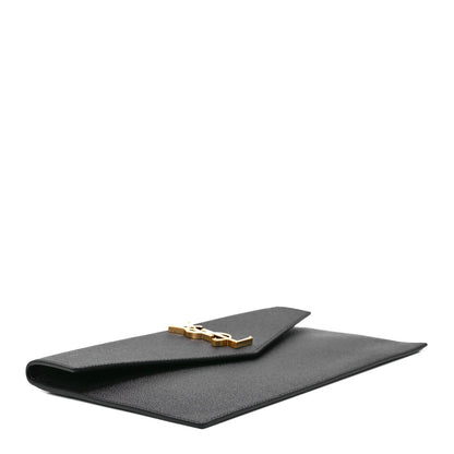 Saint Laurent Grain De Poudre Uptown Pouch Black 4 of 12