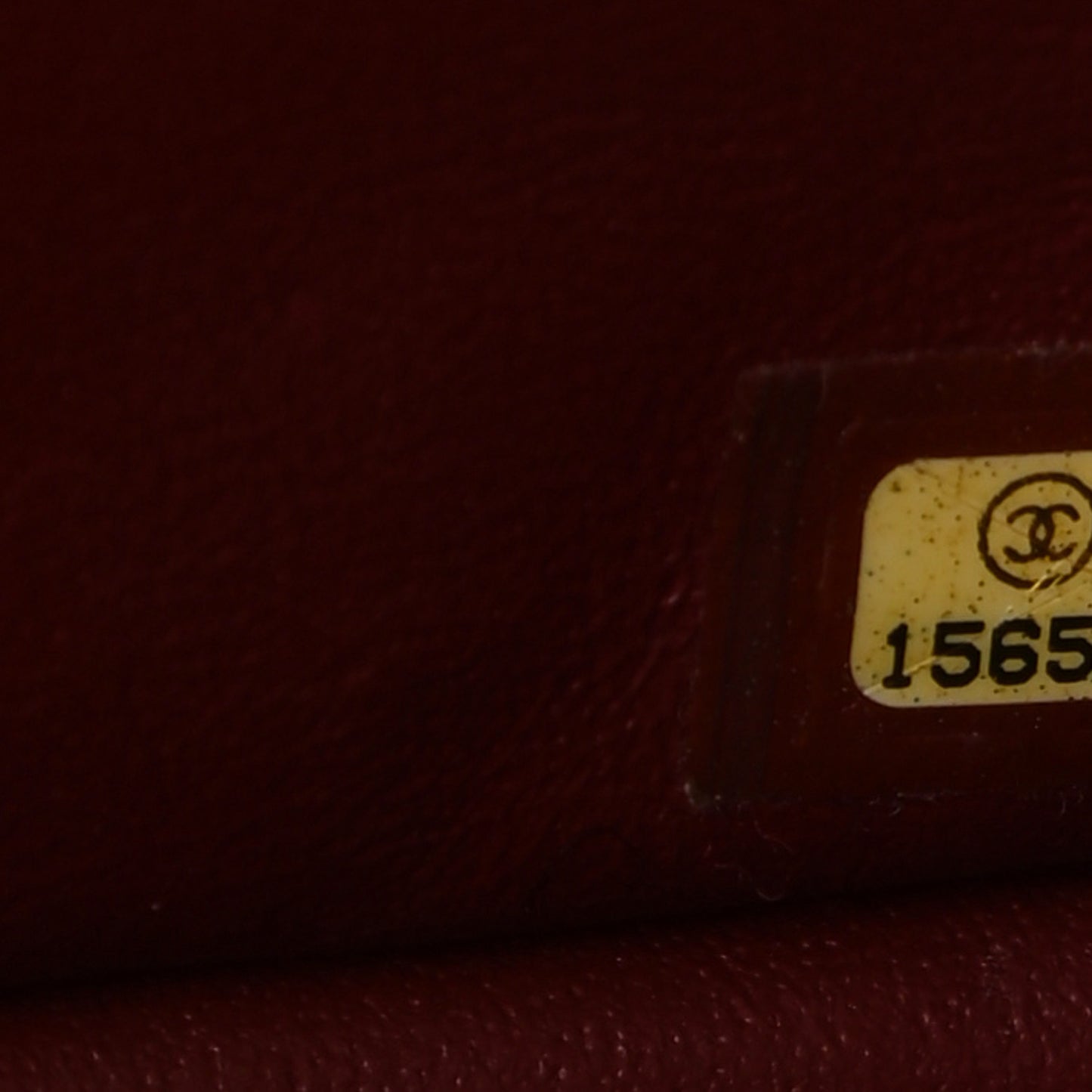 Caviar Quilted Jumbo Double Flap Burgundy