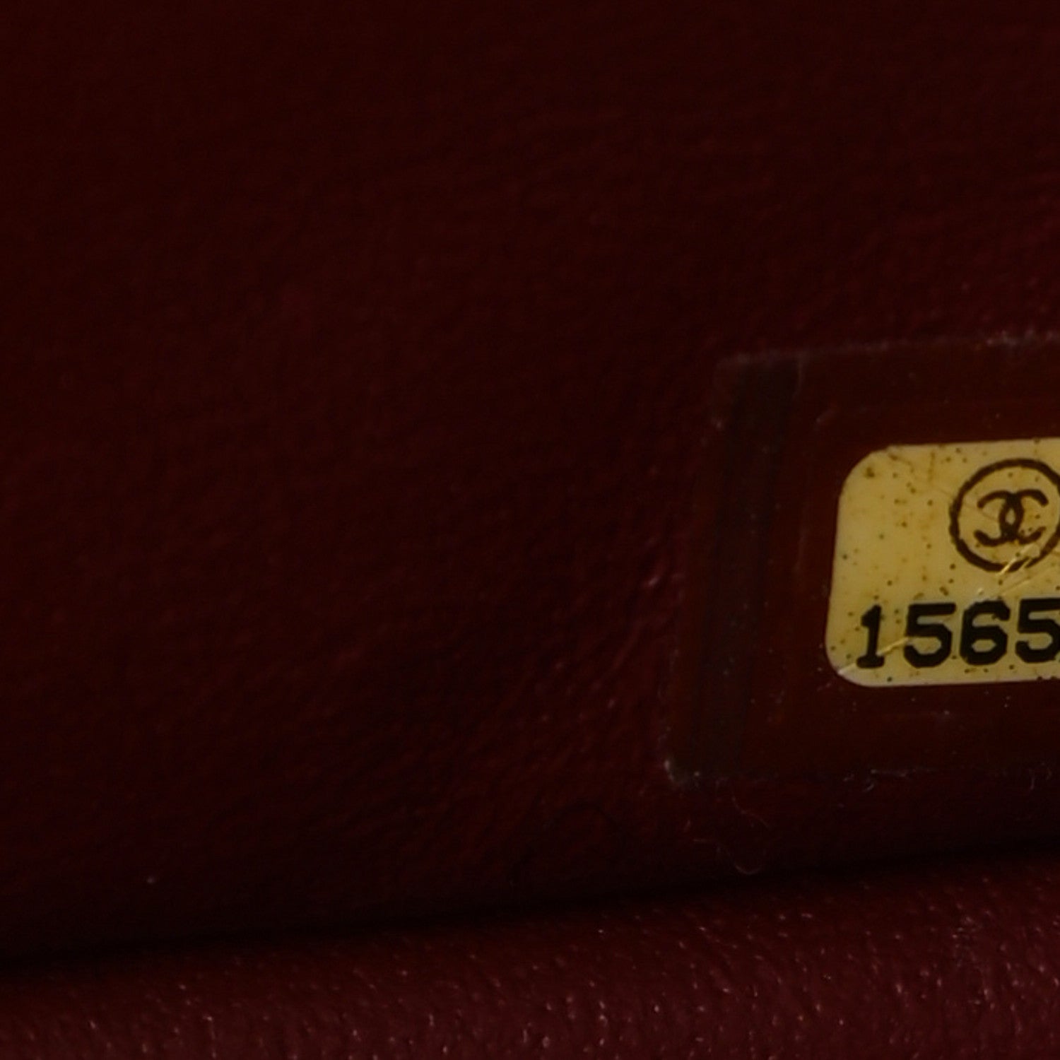 Chanel Caviar Quilted Jumbo Double Flap Burgundy 7 of 11