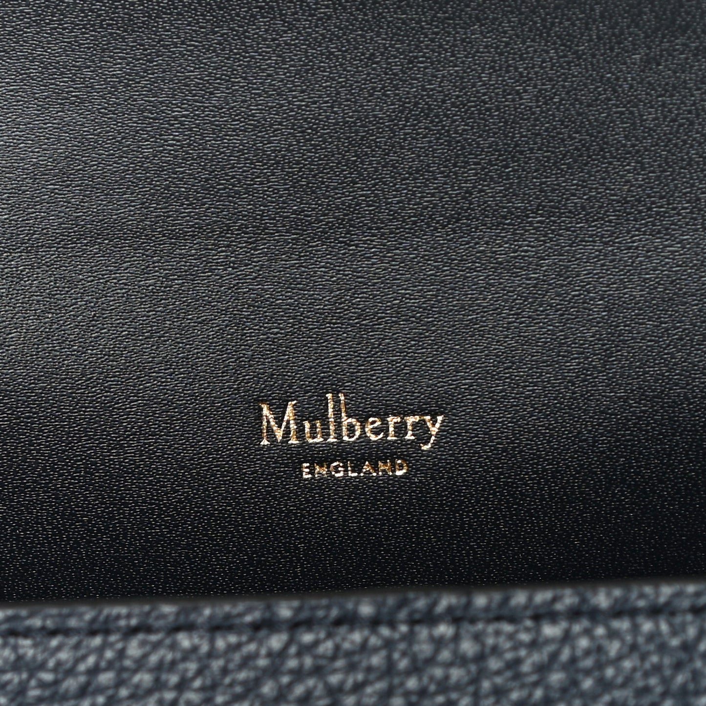 Classic Grain Calfskin Darley Cosmetic Pouch Bright Navy
