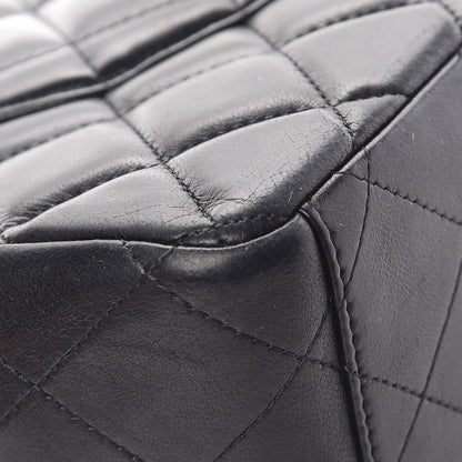 Chanel Lambskin Quilted Maxi Single Flap Black 22 of 23