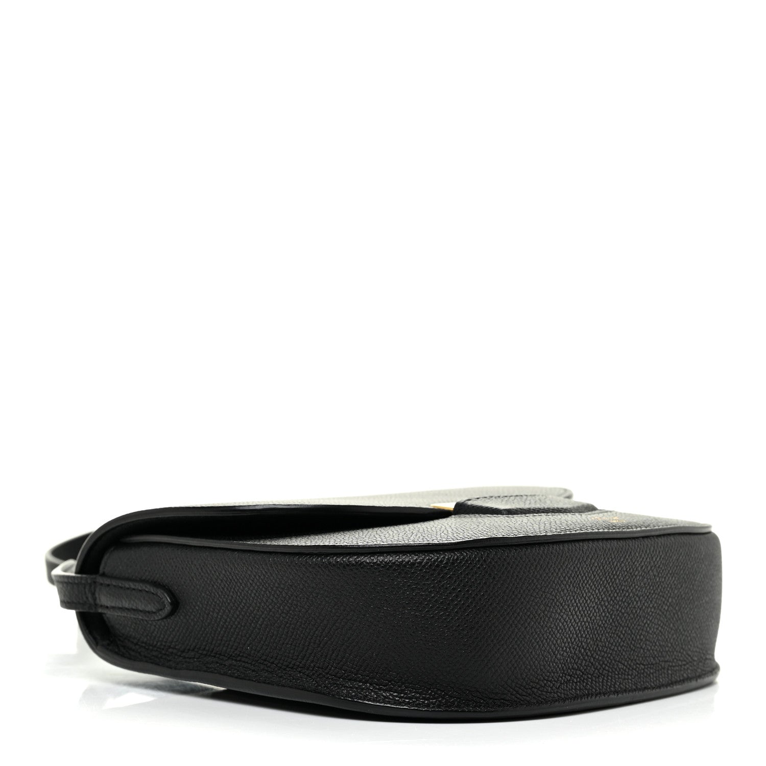 Celine Grained Calfskin Small Trotteur Black 4 of 10