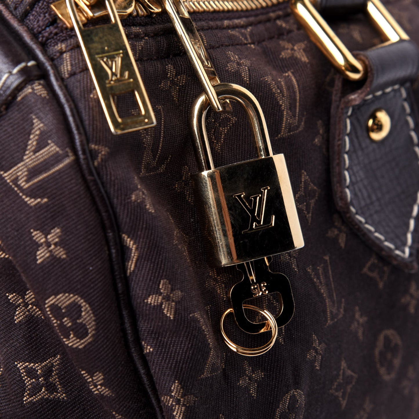 Monogram Idylle Speedy Bandouliere 30 Fusain
