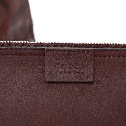 Gucci Snakeskin Large Jackie Shoulder Bag Red 7 of 15