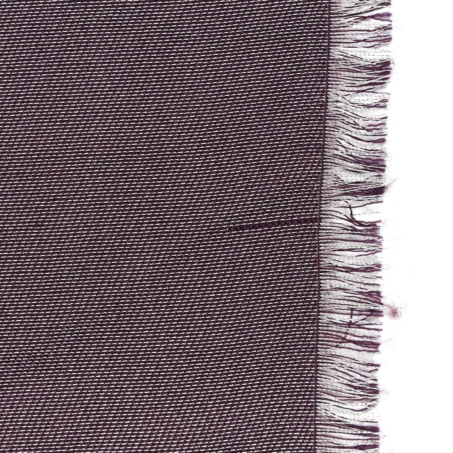 Silk Lurex Wool Monogram Shine Shawl Amarante