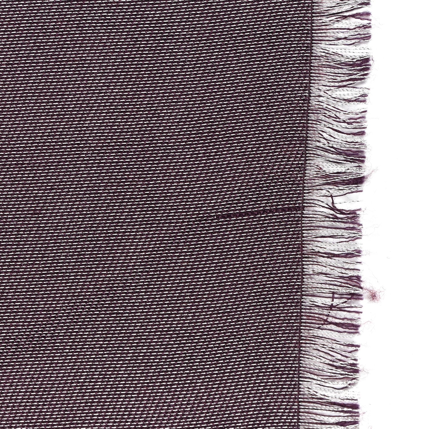 Louis Vuitton Silk Lurex Wool Monogram Shine Shawl Amarante 6 of 6