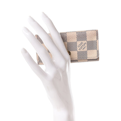 Louis Vuitton Damier Azur Multicles 4 Key Holder 2 of 17