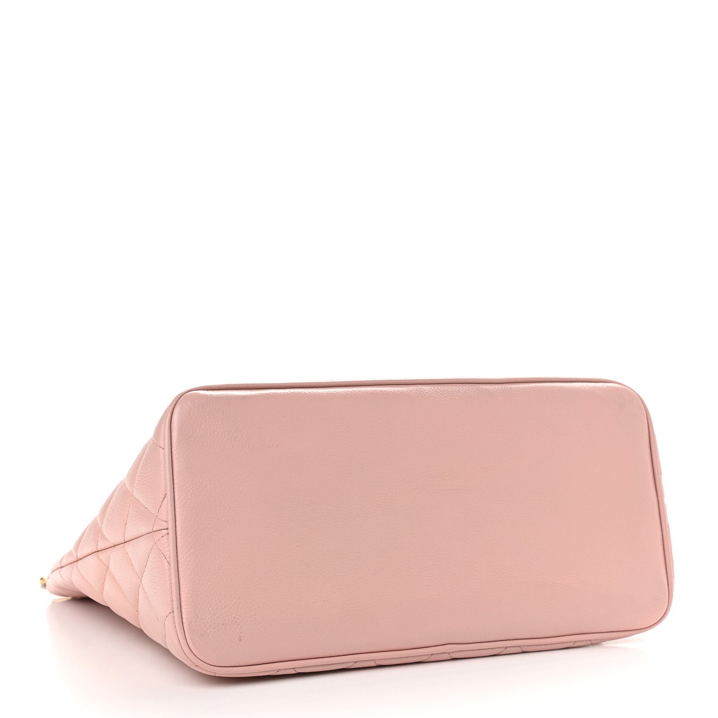 Caviar Quilted Medallion Tote Light Pink