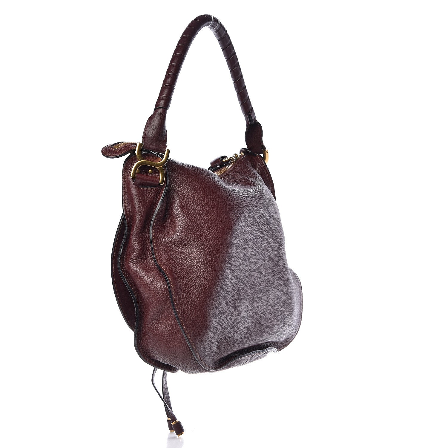 Chloe Calfskin Medium Marcie Hobo Dark Velvet 3 of 12