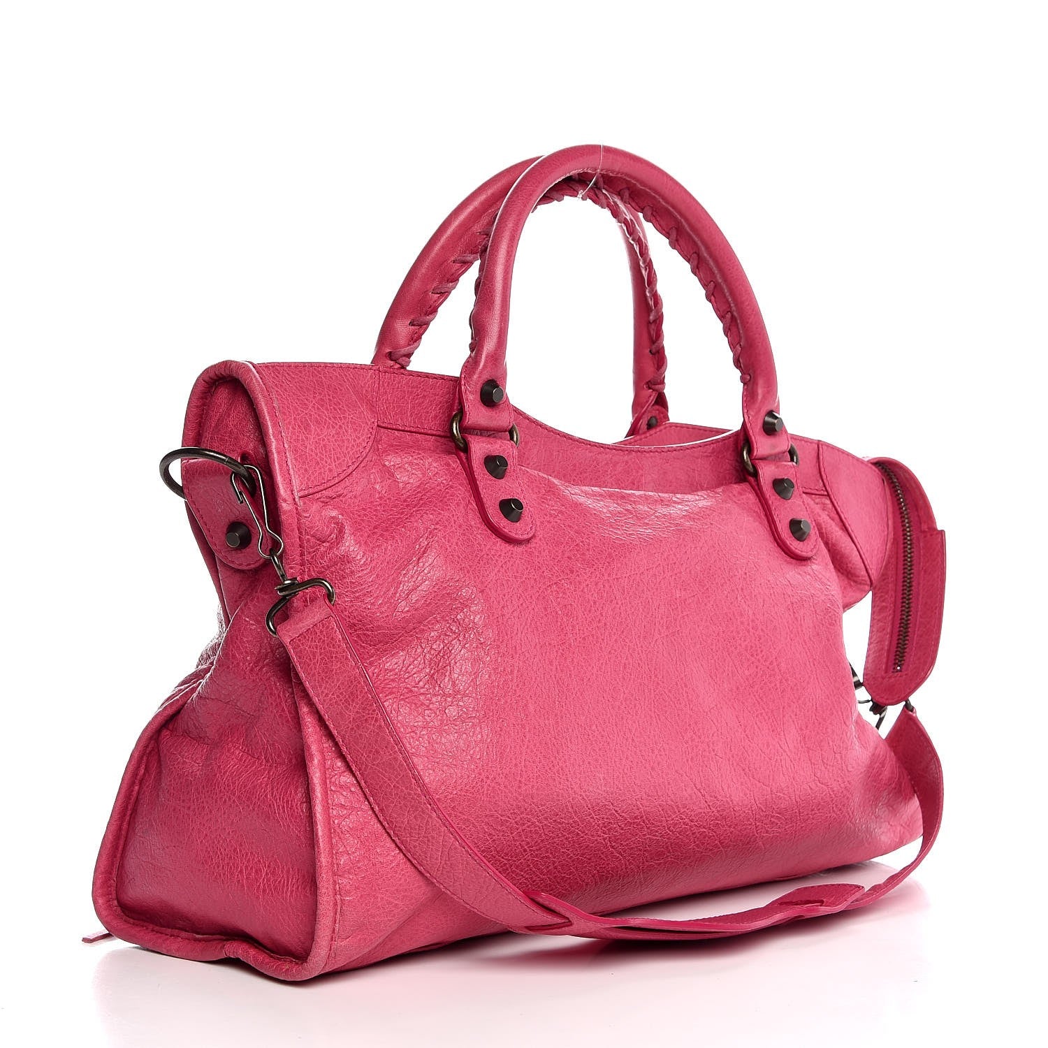 Balenciaga Agneau Classic Hardware City Cyclamen Fucsia 4 of 12