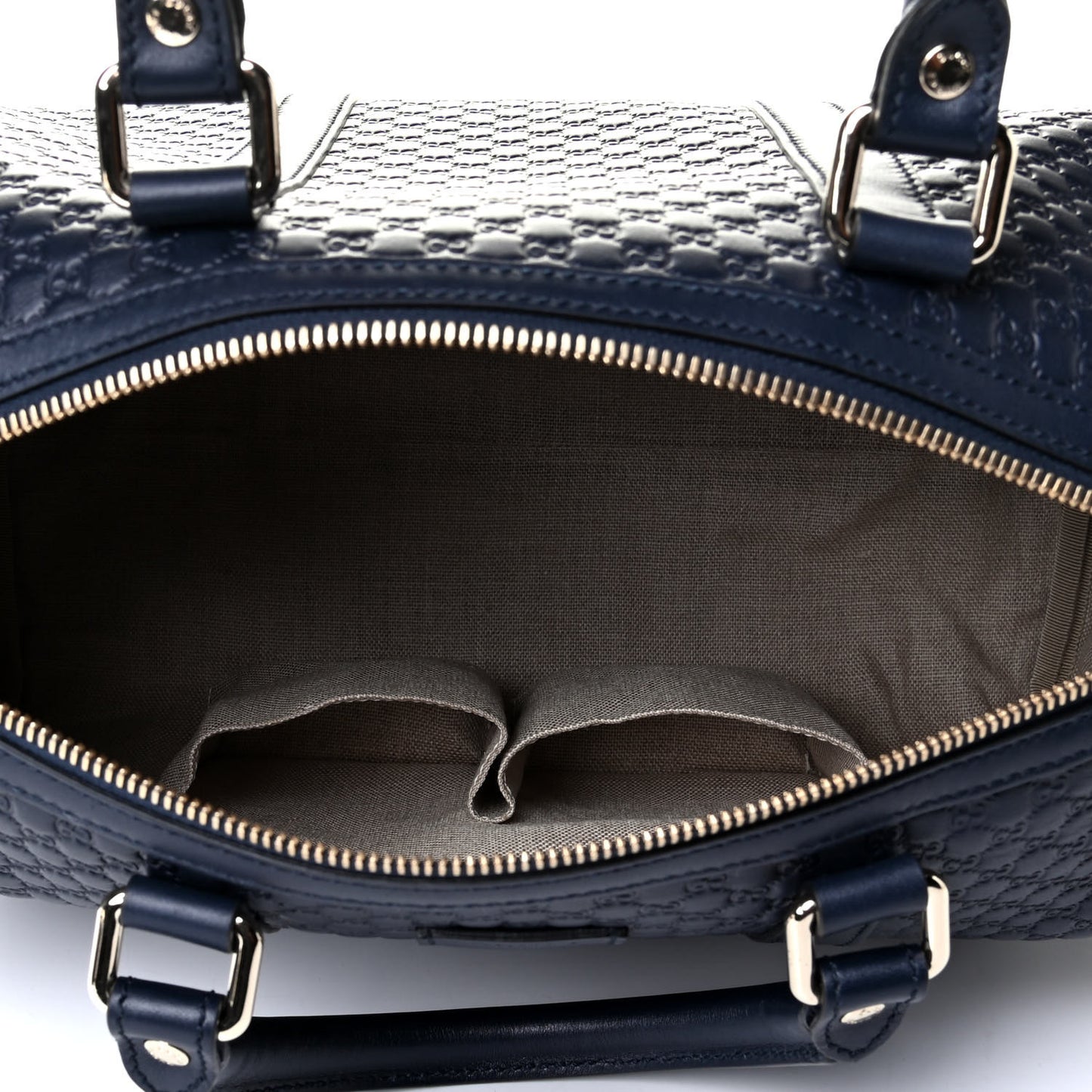 Microguccissima Medium Boston Navy