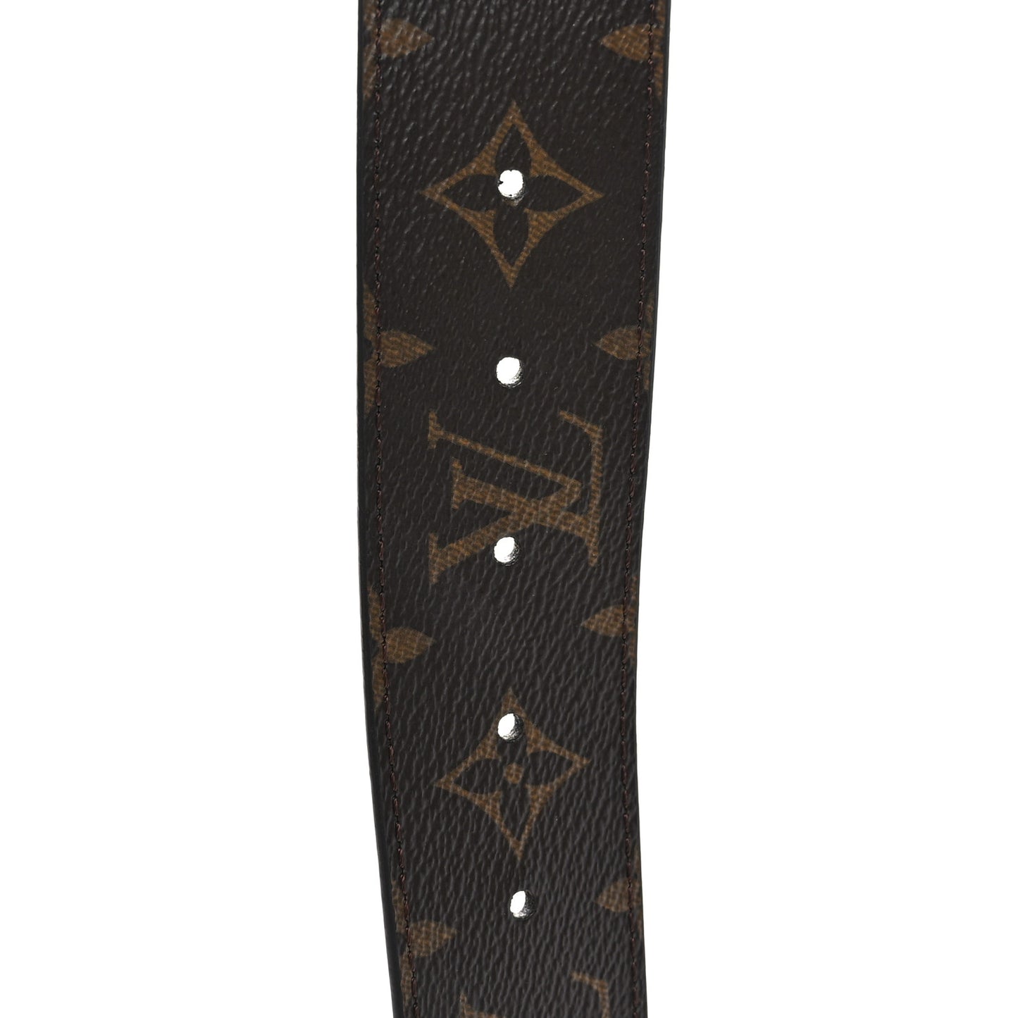 Monogram Calfskin 40mm LV Initiales Reversible Belt 80 32 Black