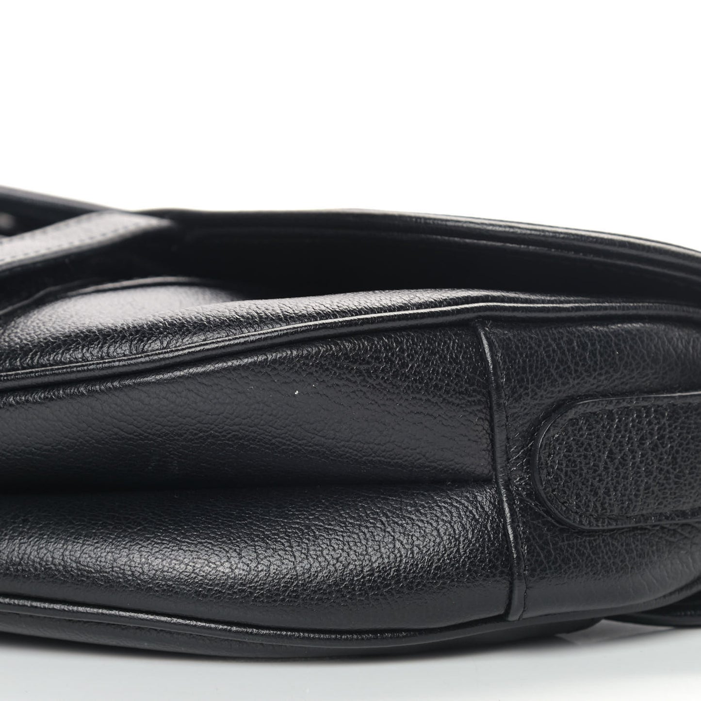 Calfskin Saddle Bag Black