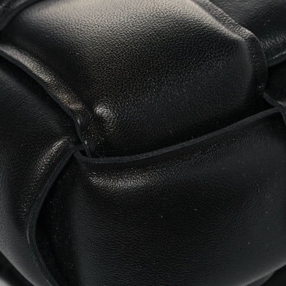 Bottega Veneta Nappa Maxi Intreccio Padded Cassette Crossbody Bag Black 10 of 11