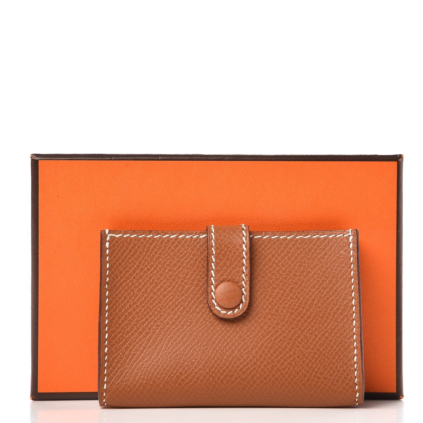 Courchevel Card Case Gold