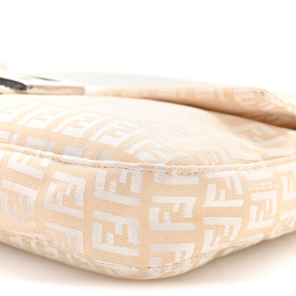 Fendi Zucchino Cuoio Mini Mama Baguette Beige White 9 of 9
