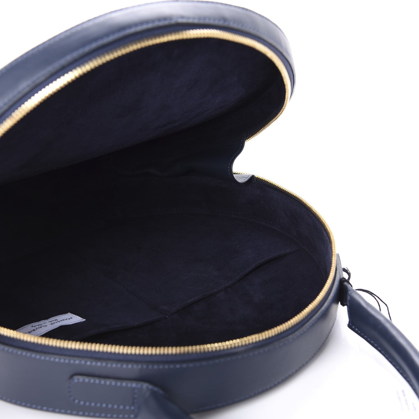 Calfskin Circle Bag Navy
