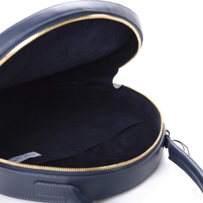 Mansur Gavriel Calfskin Circle Bag Navy 5 of 9