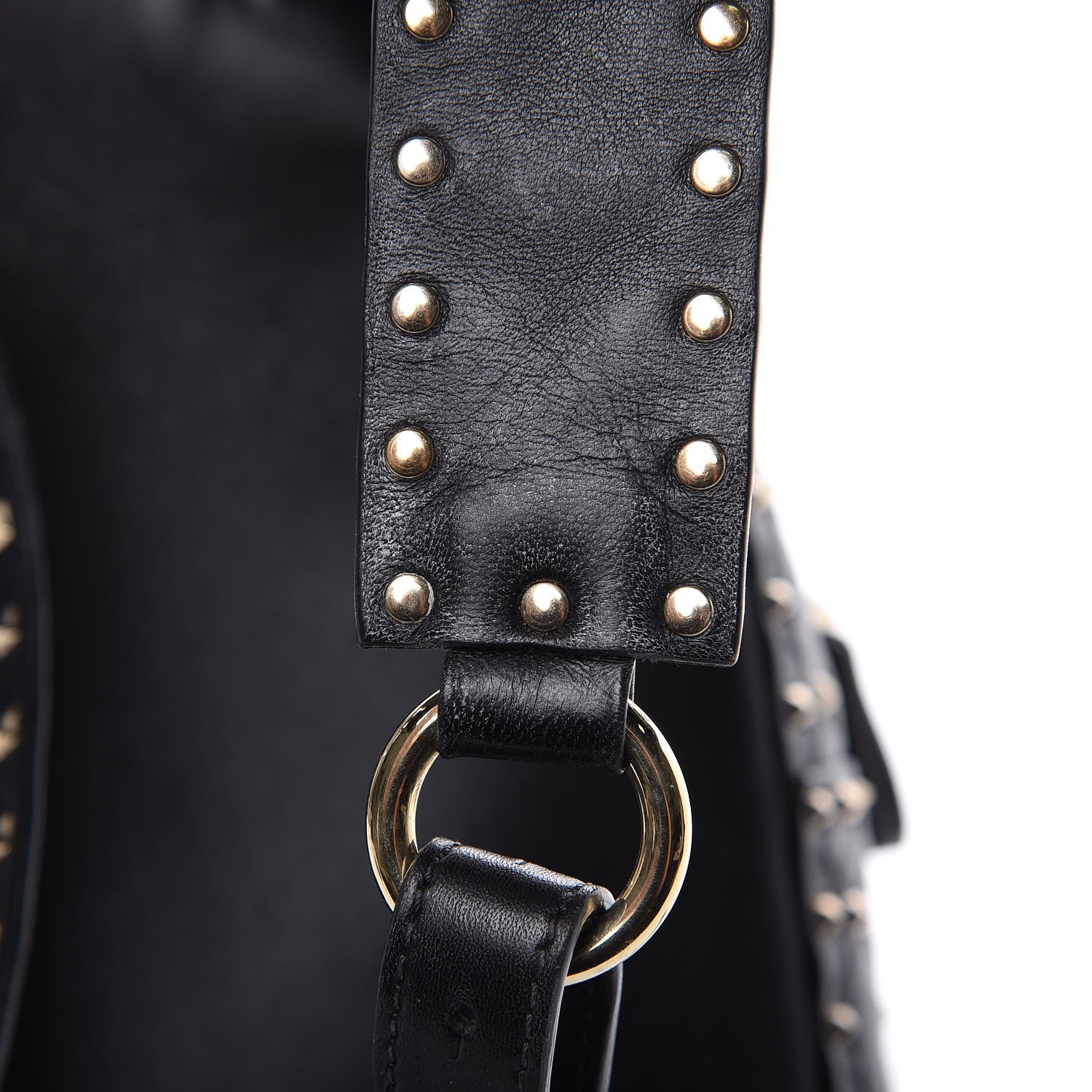 Valentino Garavani Nappa Quilted Small Rockstud Spike Backpack Black 11 of 12