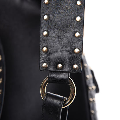 Valentino Garavani Nappa Quilted Small Rockstud Spike Backpack Black 11 of 12