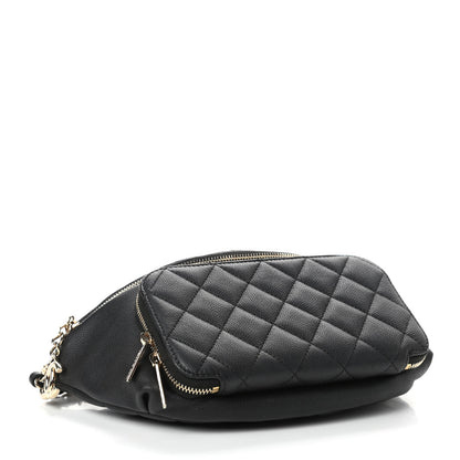Chanel Caviar Quilted Business Affinity Waist Belt Bag Black 3 of 4
