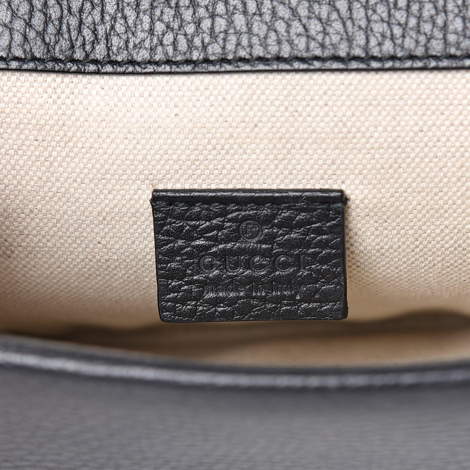 Gucci Calfskin Mini Dionysus Shoulder Bag Black 6 of 10